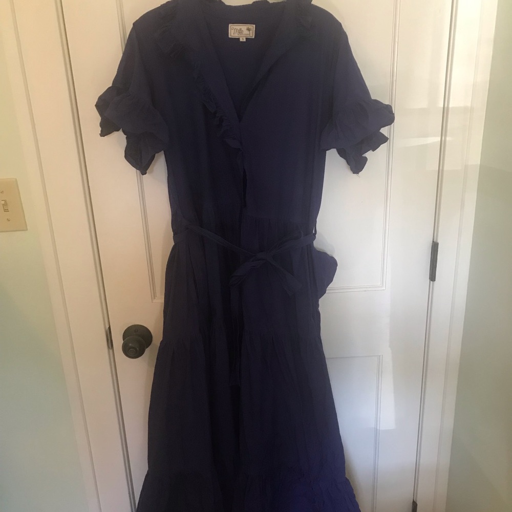 MILLE Victoria Dress in IRIS. Worn once in perfect condition.